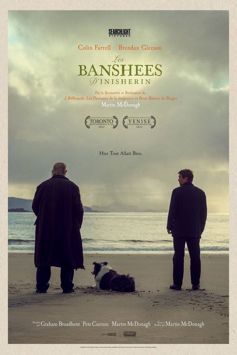 Les Banshees d’Inisherin, Martin McDonagh