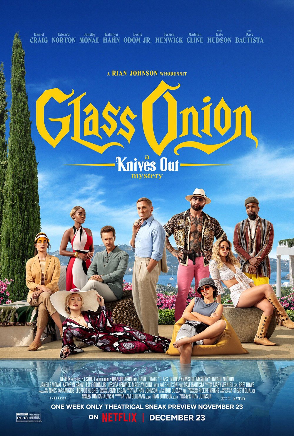 Glass Onion : Une histoire à couteaux tirés, Rian Johnson