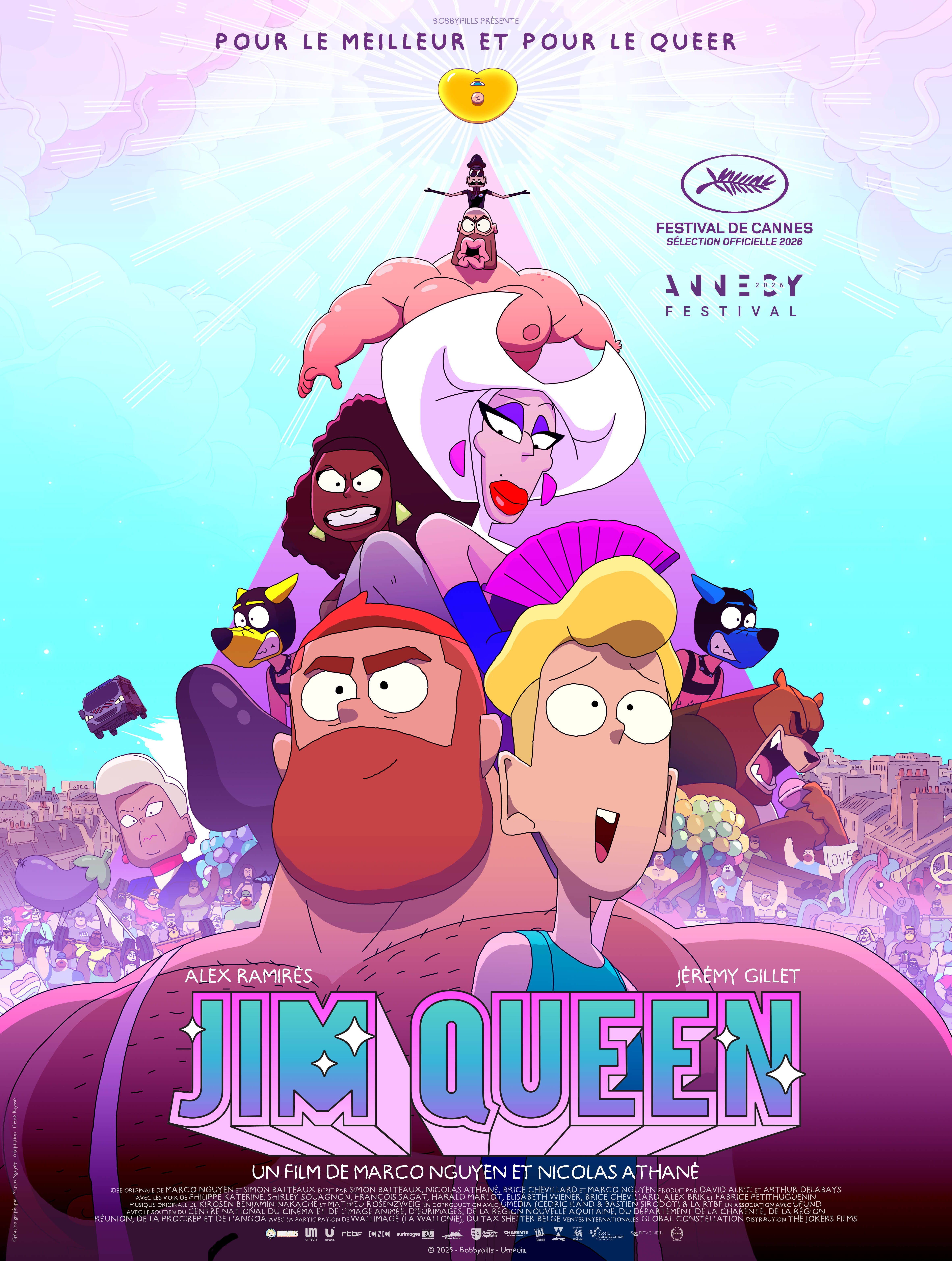 Jim Queen, Marco Nguyen et Nicolas Athané