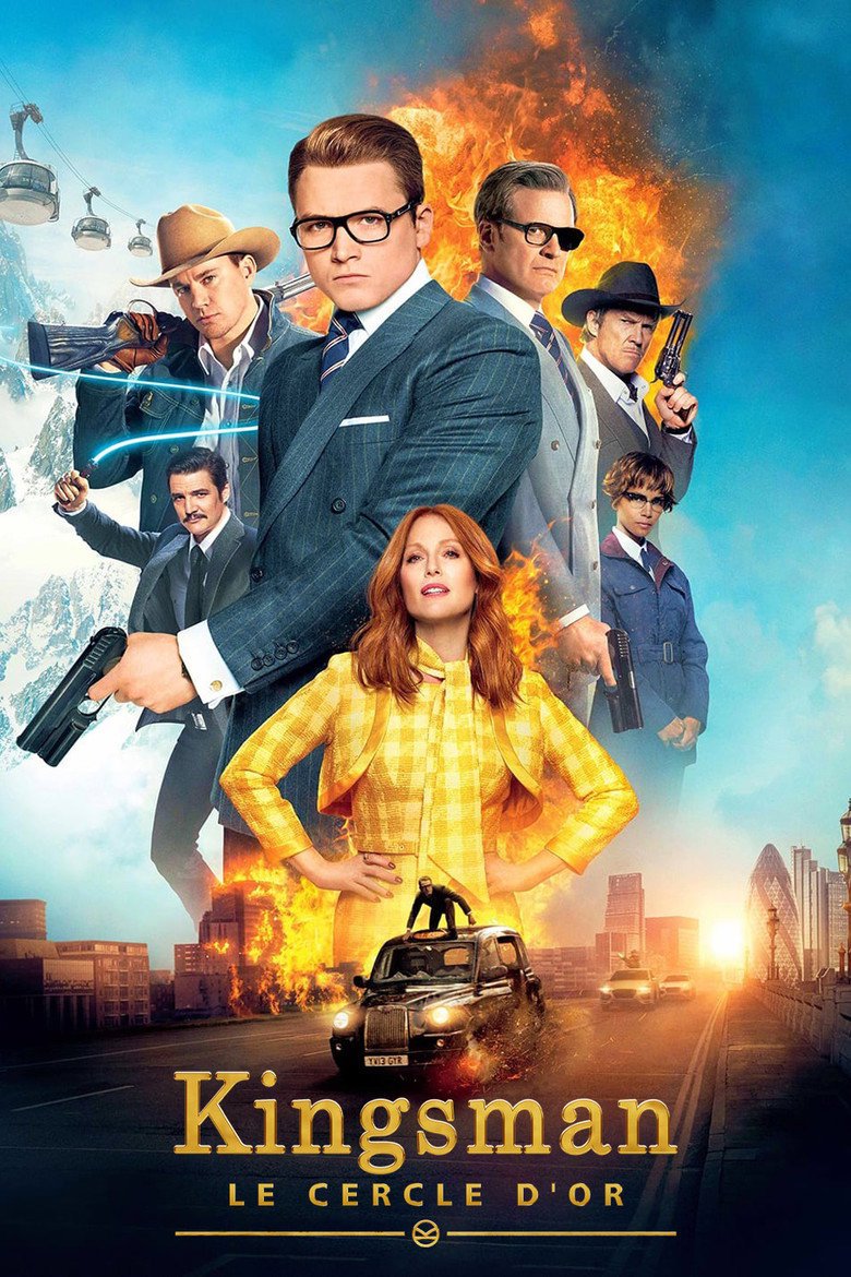 Affiche du film précédent dans la saga Kingsman