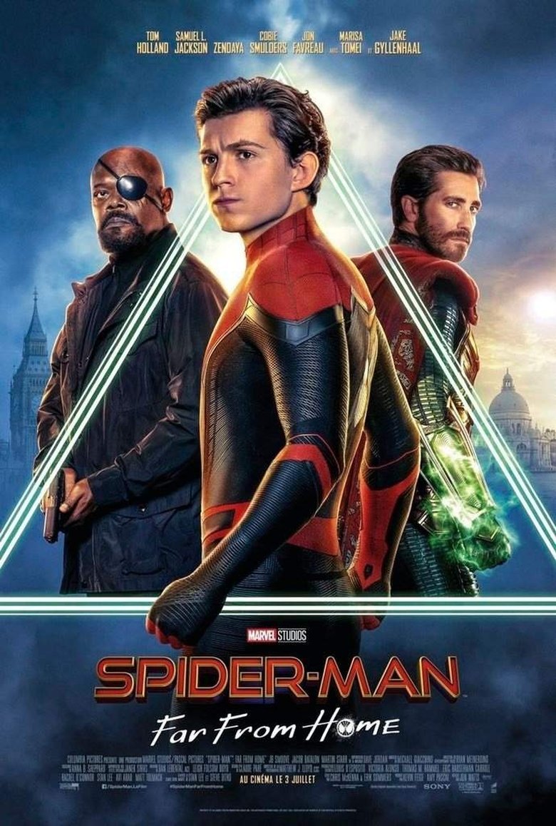 Affiche du film précédent dans la saga Spider-Man